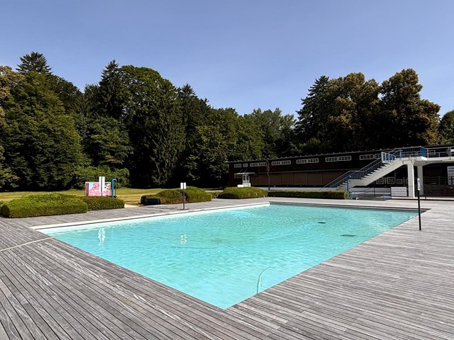 Schwimmbad Mariborer Insel